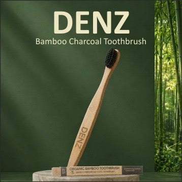 DENZ Bamboo Charcoal Toothbrush