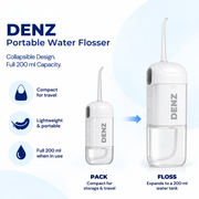 DENZ Portable Water Flosser