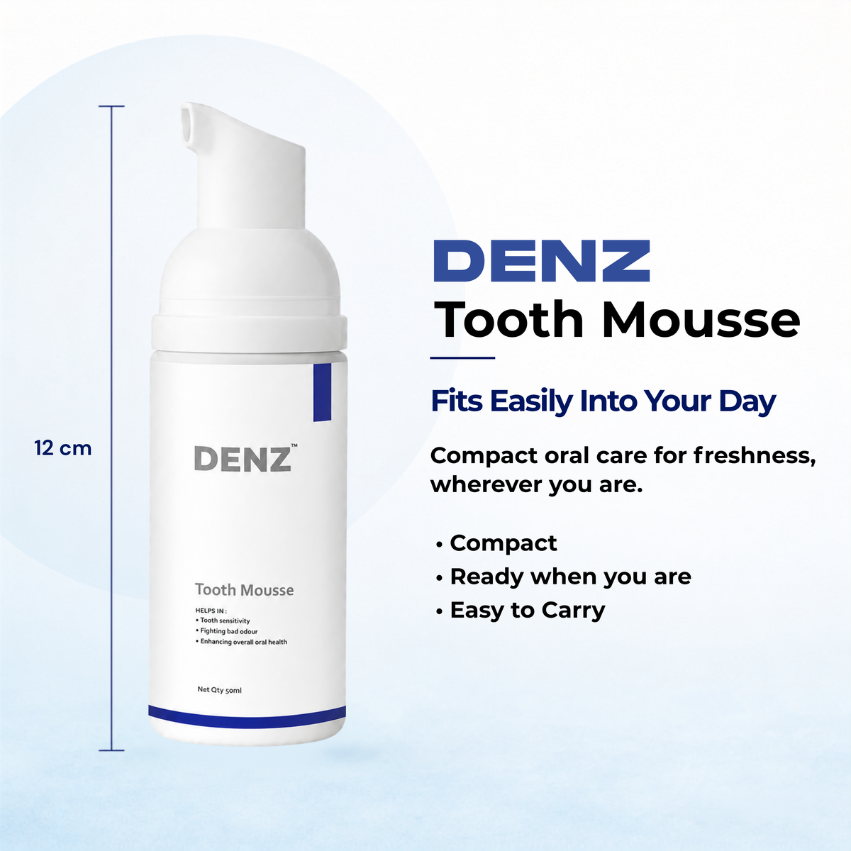 Tooth Mousse Oral Care Foam for Fresh Breath & Sensitivity