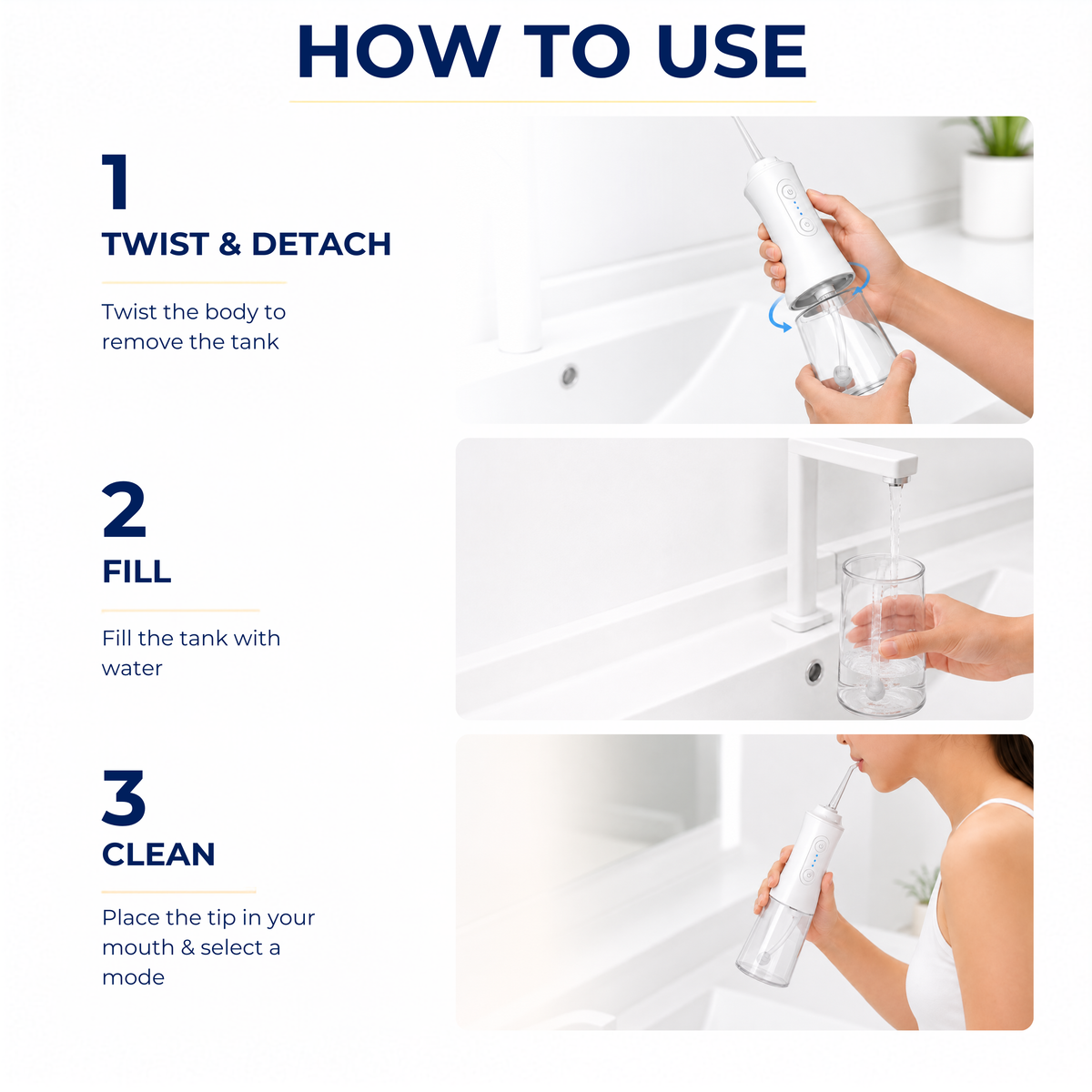 DENZ Lite Water Flosser