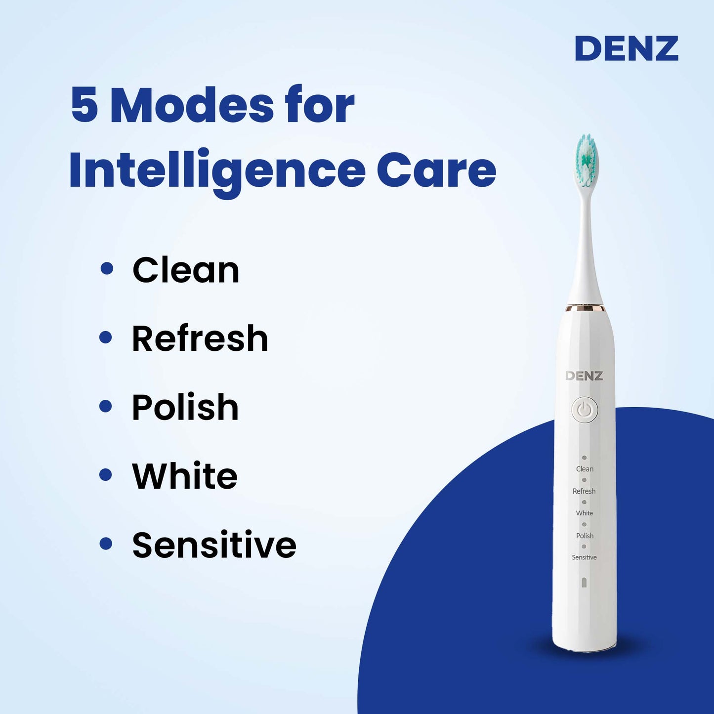 DENZ Sonic Electric Toothbrush