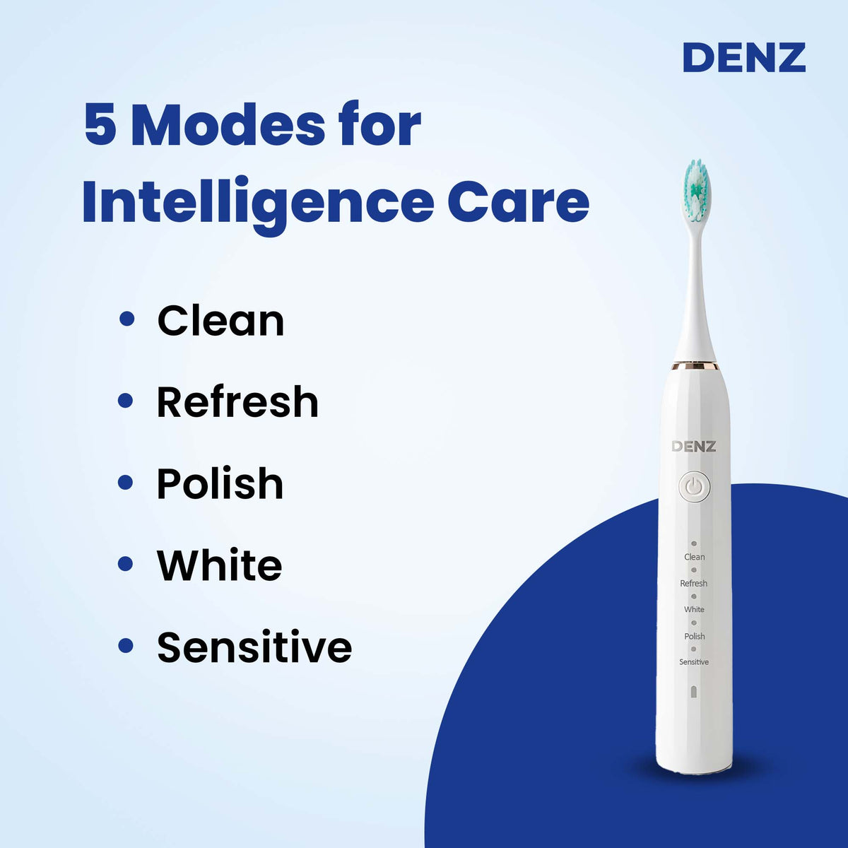 DENZ Sonic Electric Toothbrush