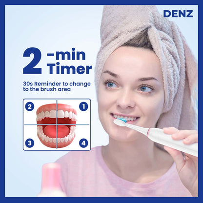 DENZ Sonic Electric Toothbrush