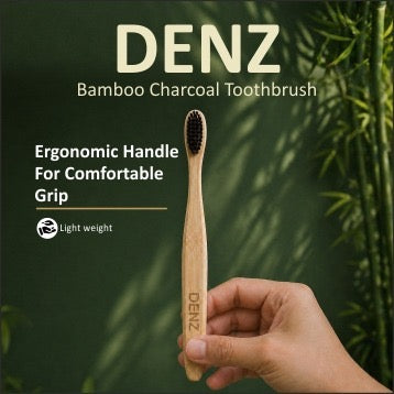 DENZ Bamboo Charcoal Toothbrush