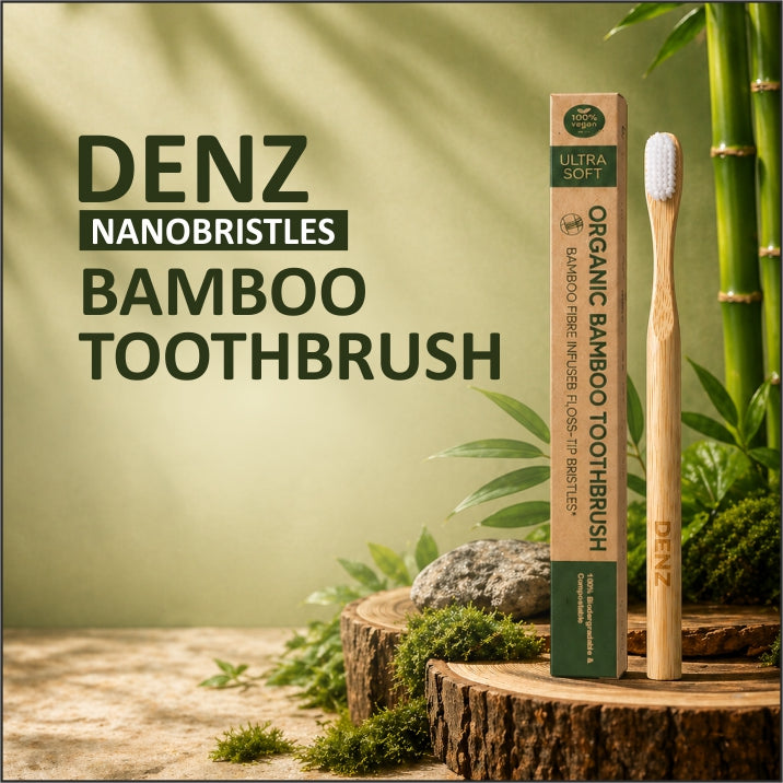 DENZ Nanobristles Bamboo Toothbrush